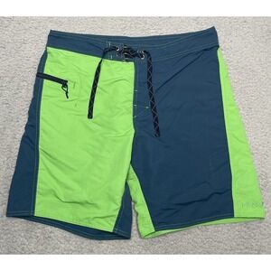 Patagonia Board Shorts Mens 32 Swim Trunks Surf Green Lightweight‎ Beach